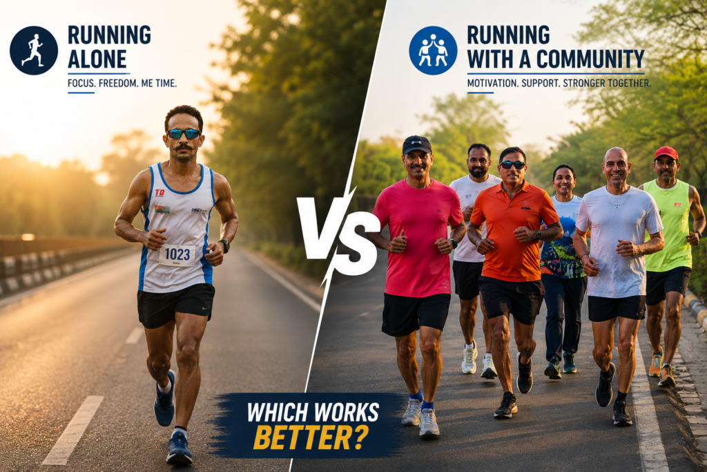 Running Alone vs Running With a Community