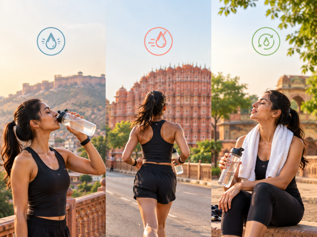 Morning running group in jaipur